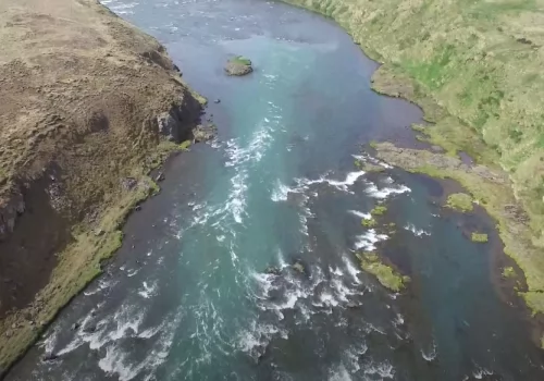 Fishing the Blanda River