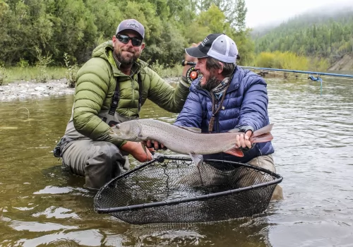 Fly fishing for Taimen & Leisure